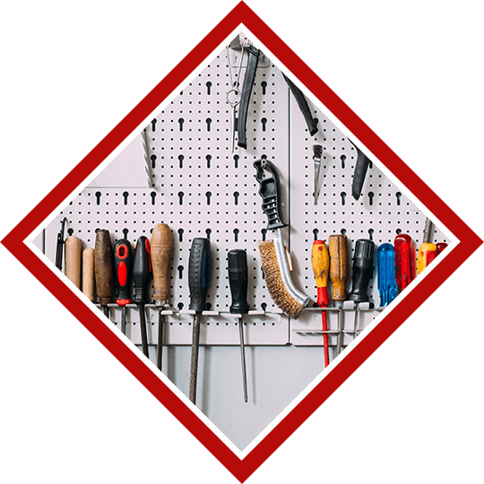 vehicule repire equipments